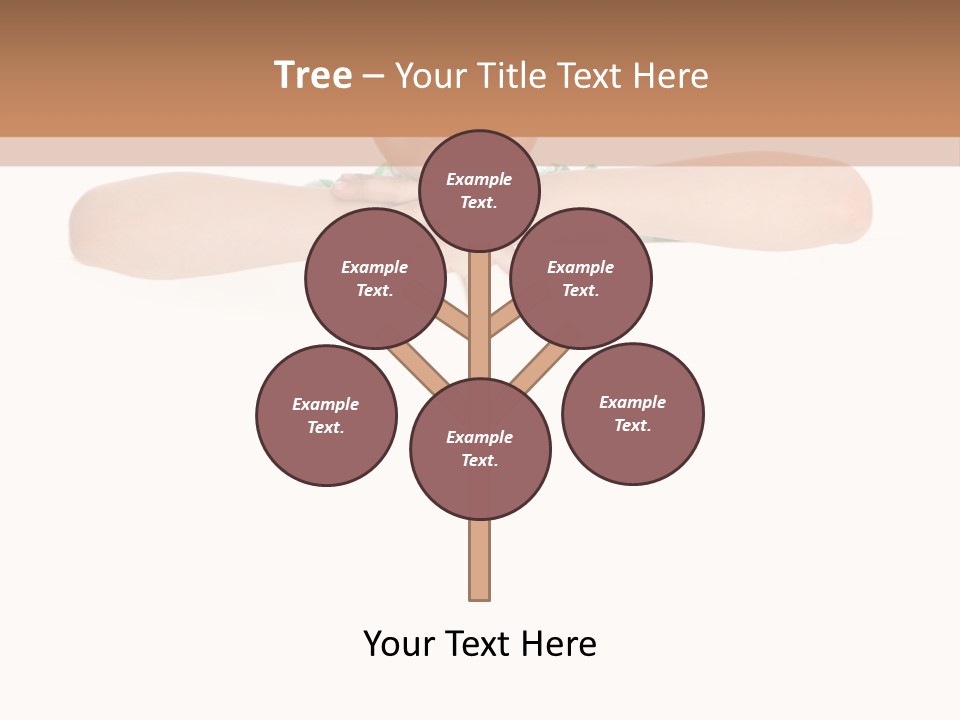 Clothing Supporting Child PowerPoint Template