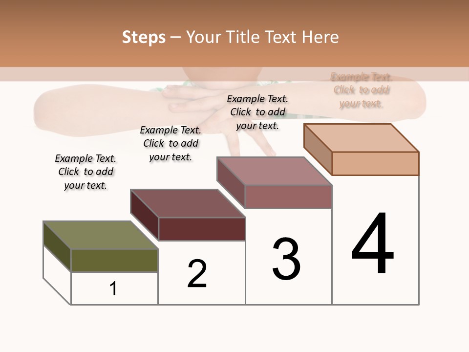 Clothing Supporting Child PowerPoint Template