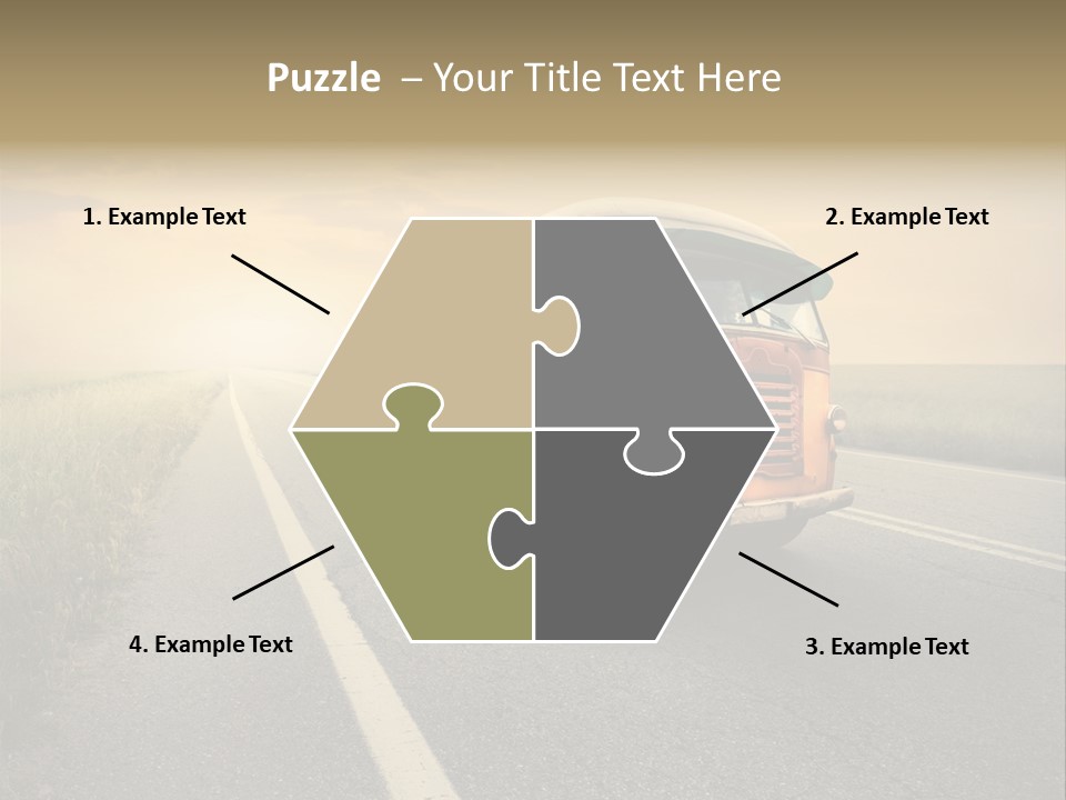 Transportation Obsolete Grass PowerPoint Template
