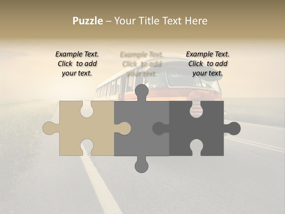 Transportation Obsolete Grass PowerPoint Template