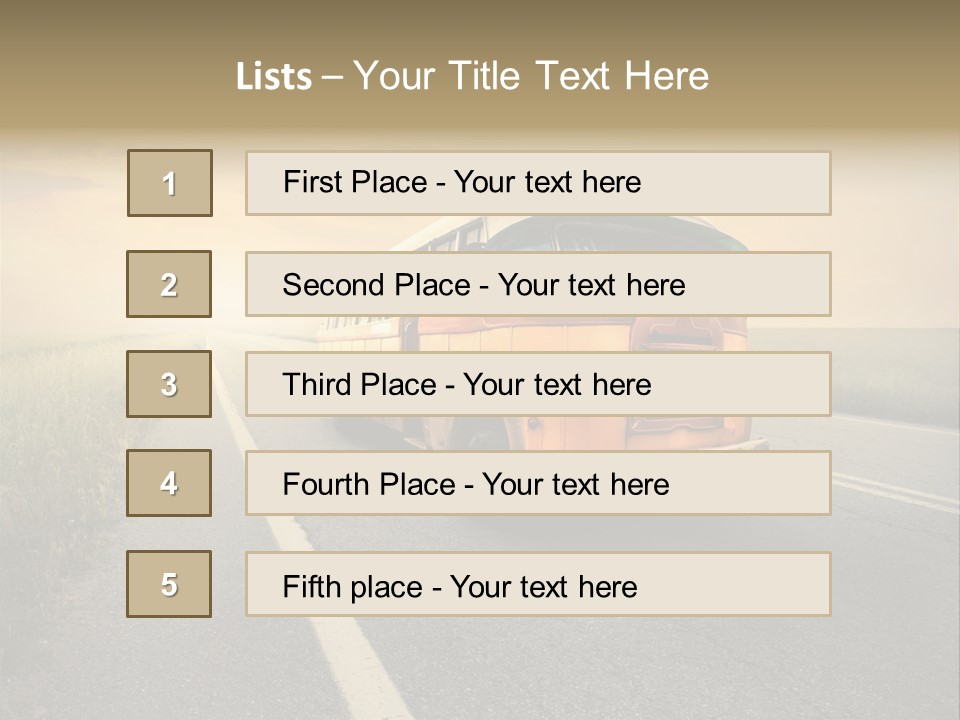 Transportation Obsolete Grass PowerPoint Template