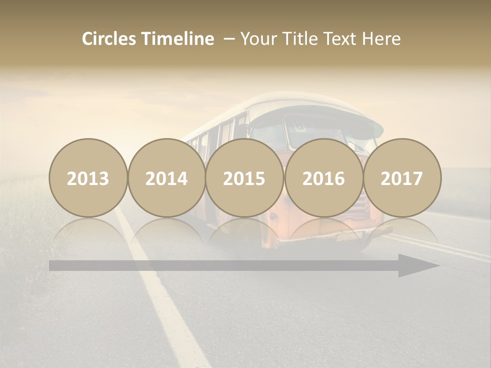 Transportation Obsolete Grass PowerPoint Template