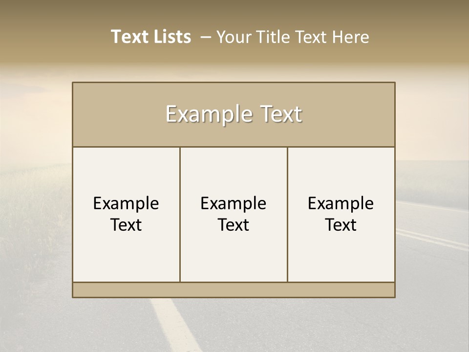 Transportation Obsolete Grass PowerPoint Template
