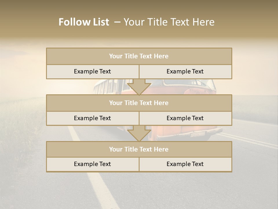 Transportation Obsolete Grass PowerPoint Template
