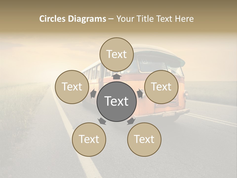 Transportation Obsolete Grass PowerPoint Template