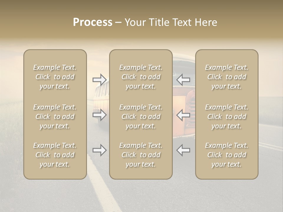 Transportation Obsolete Grass PowerPoint Template
