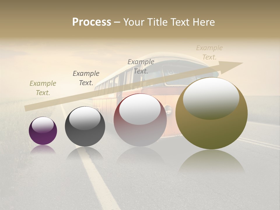 Transportation Obsolete Grass PowerPoint Template