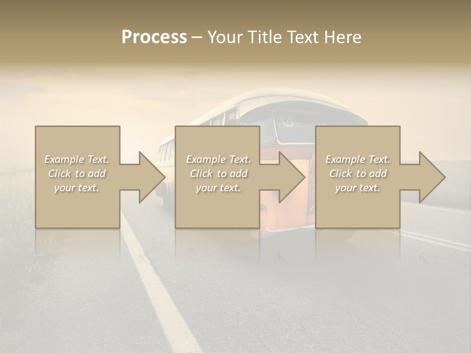 Transportation Obsolete Grass PowerPoint Template