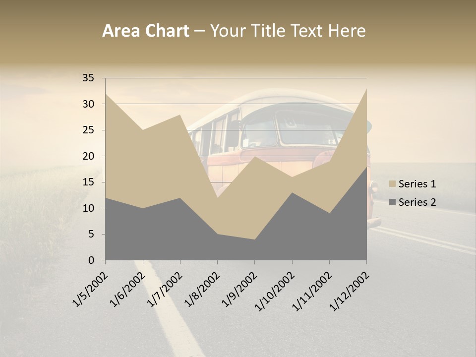 Transportation Obsolete Grass PowerPoint Template