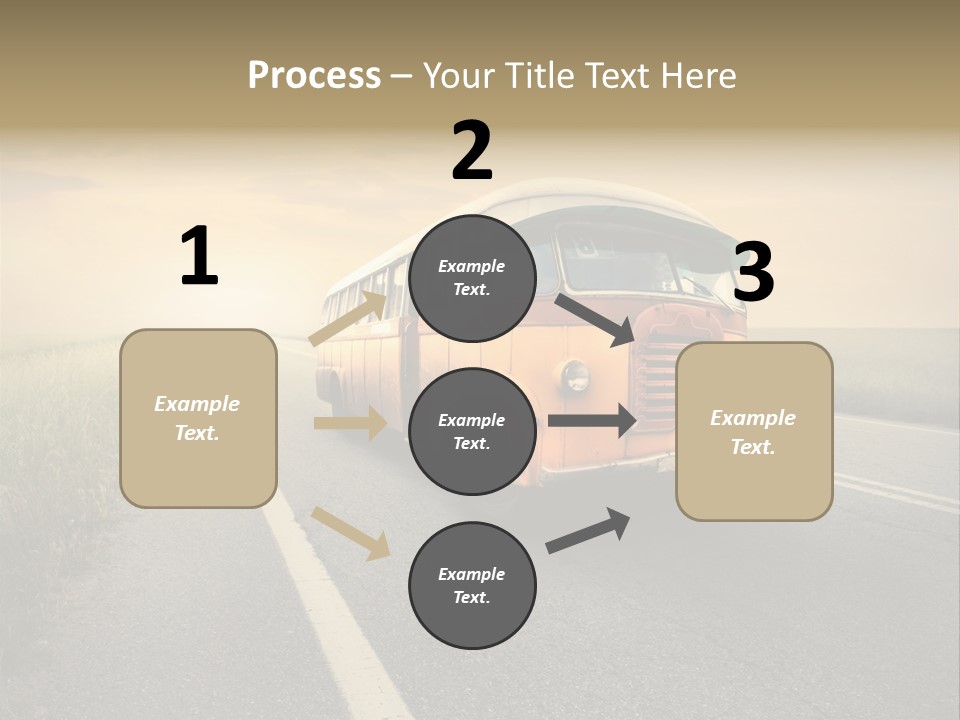 Transportation Obsolete Grass PowerPoint Template