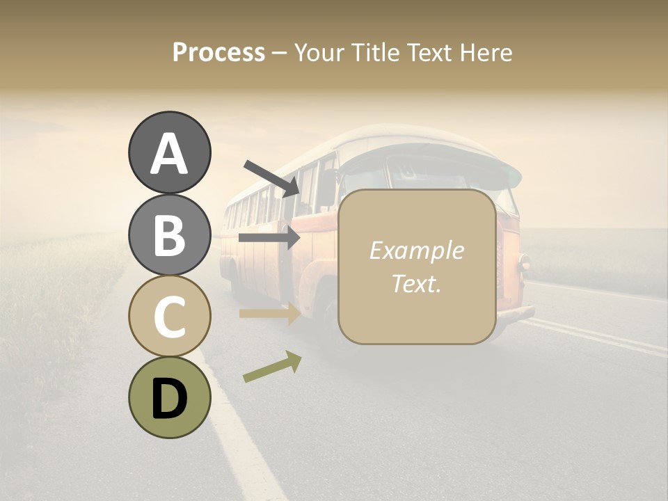 Transportation Obsolete Grass PowerPoint Template