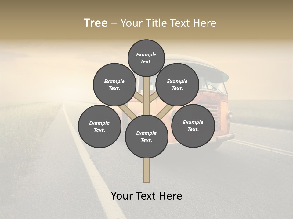 Transportation Obsolete Grass PowerPoint Template