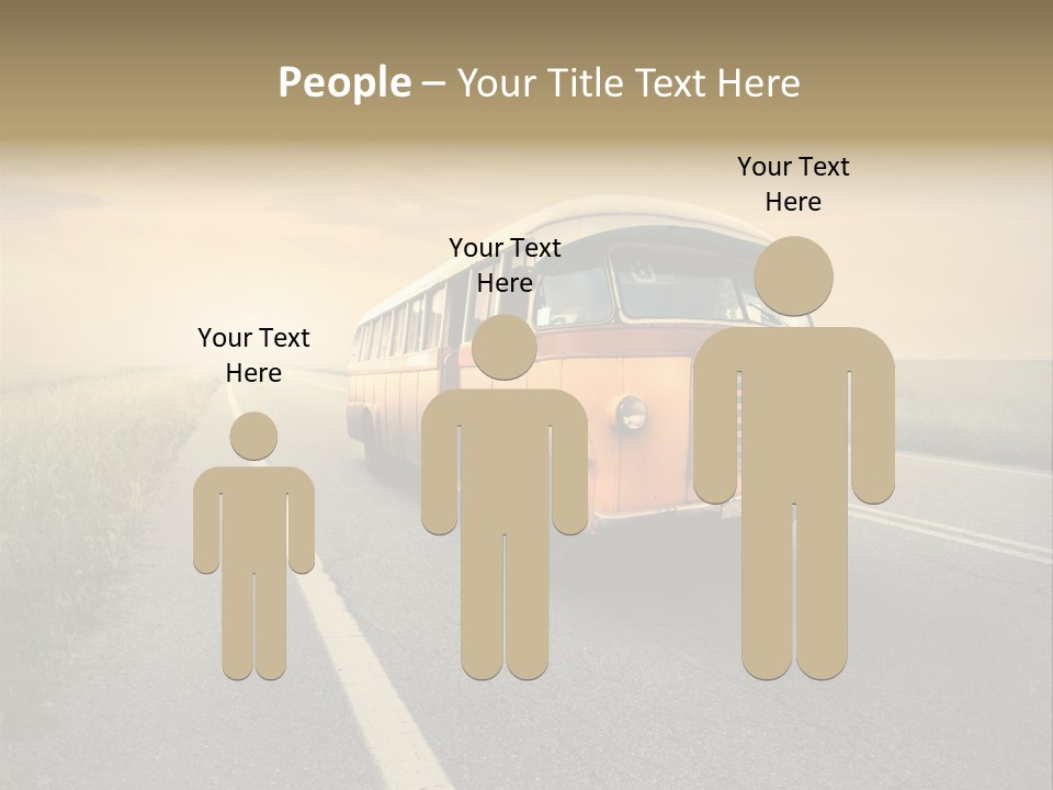 Transportation Obsolete Grass PowerPoint Template