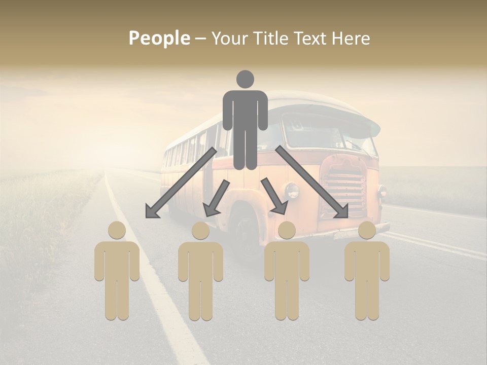 Transportation Obsolete Grass PowerPoint Template