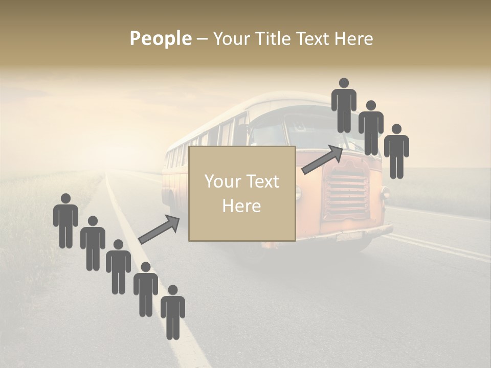 Transportation Obsolete Grass PowerPoint Template