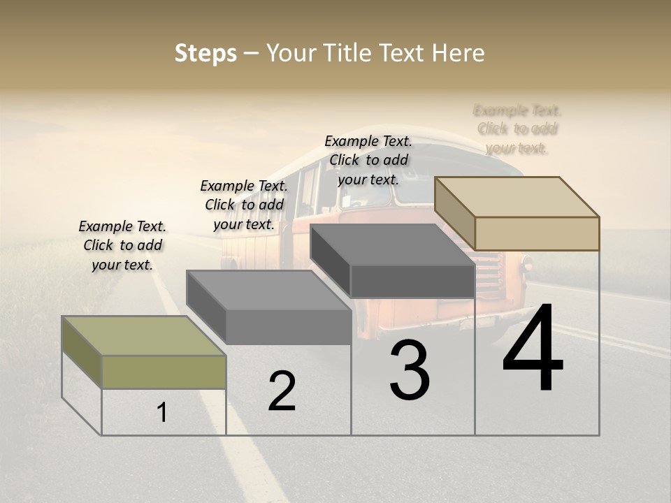 Transportation Obsolete Grass PowerPoint Template