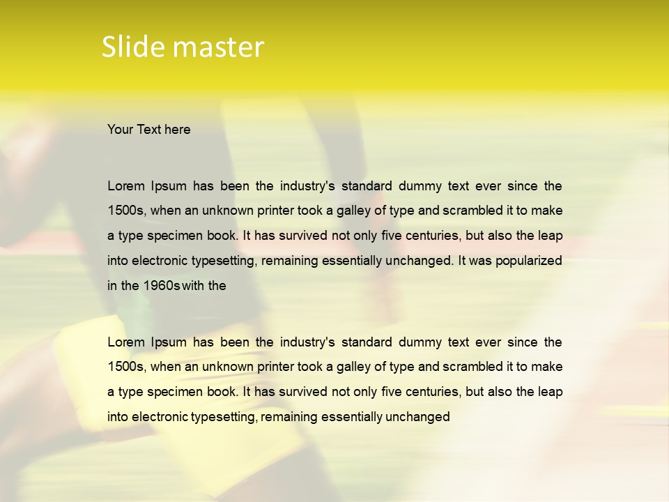 Power Success Set PowerPoint Template