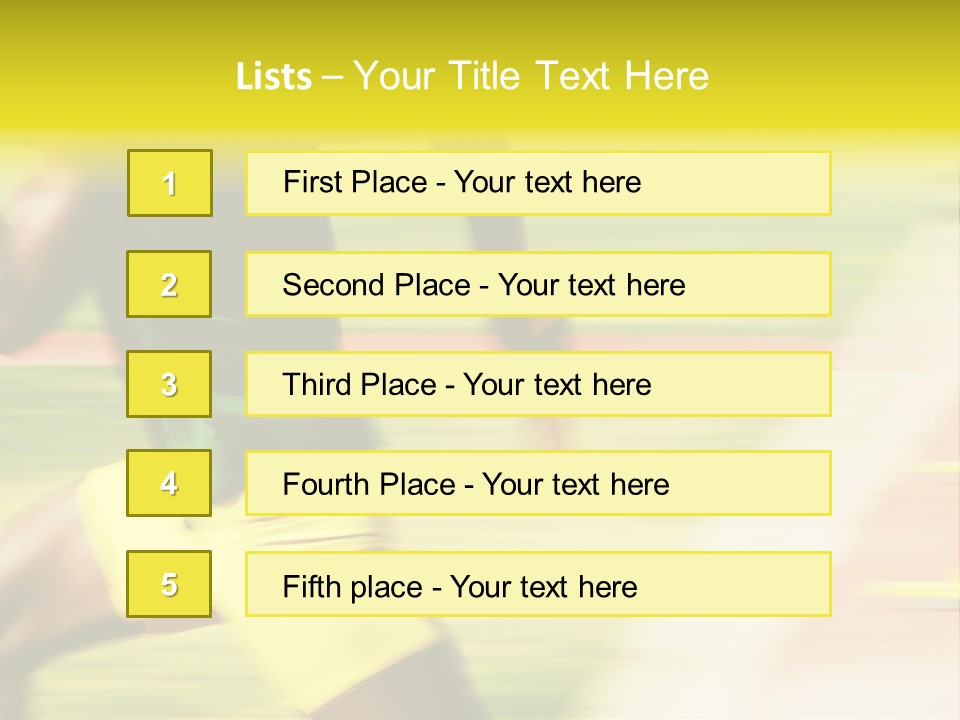 Power Success Set PowerPoint Template