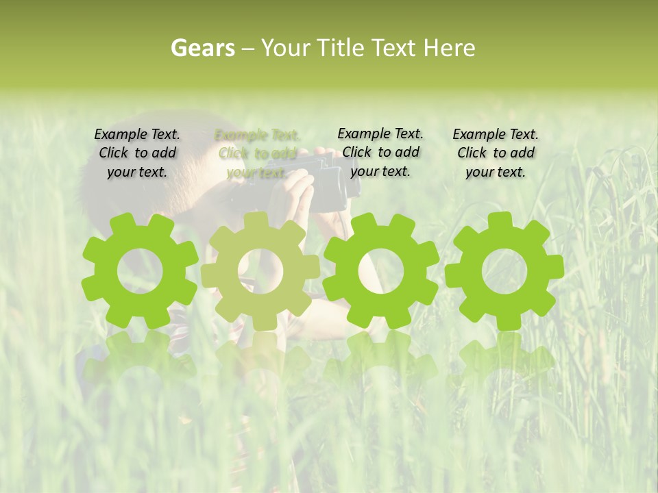 Nature Outback Camping PowerPoint Template