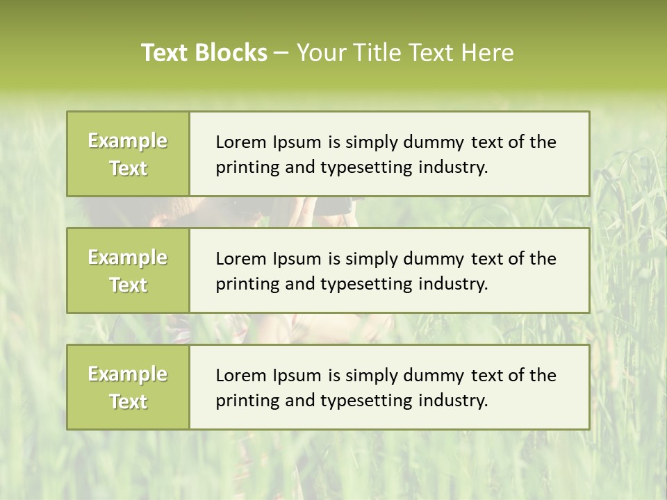 Nature Outback Camping PowerPoint Template
