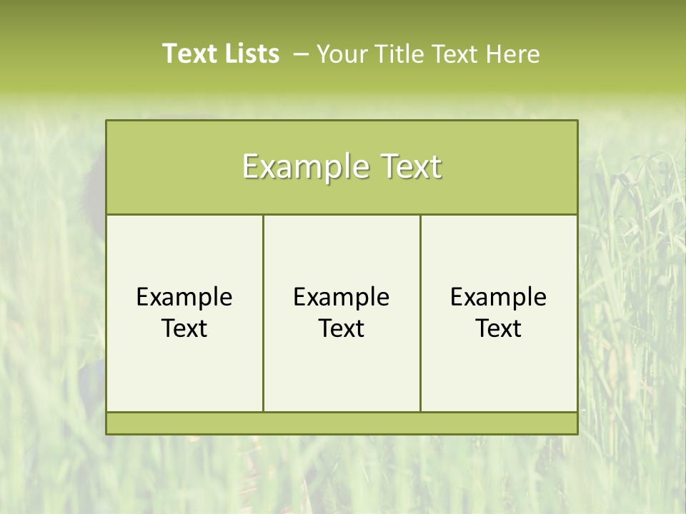 Nature Outback Camping PowerPoint Template