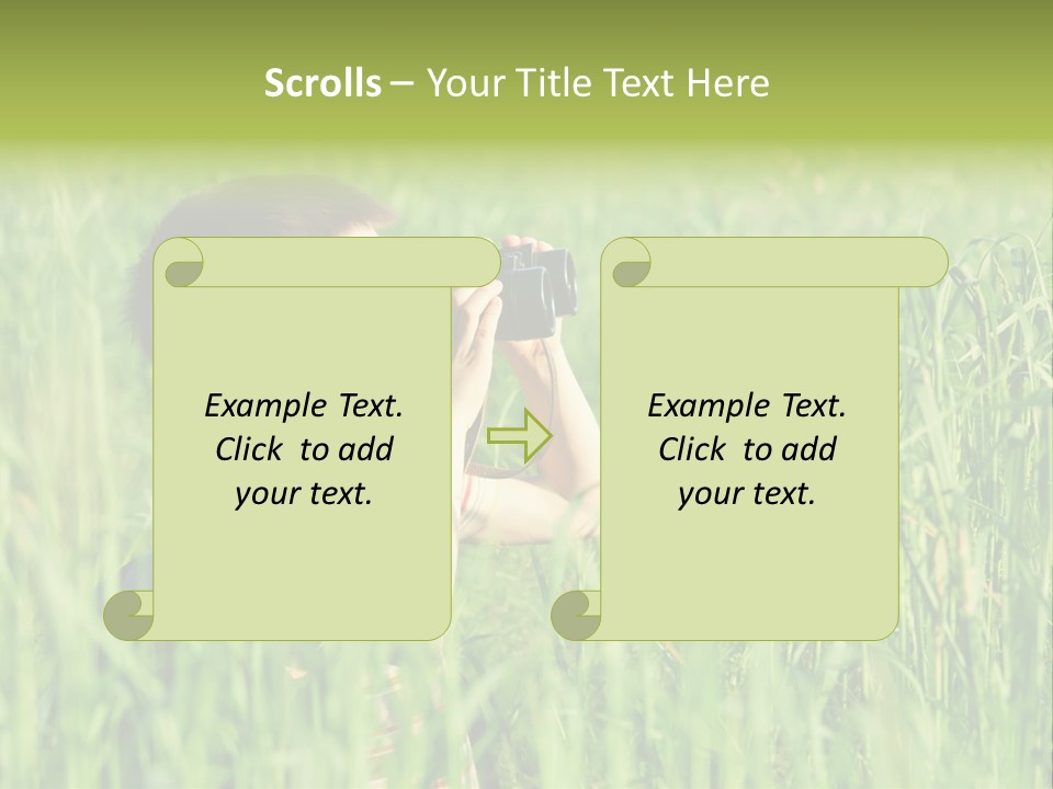 Nature Outback Camping PowerPoint Template