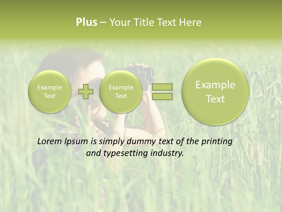 Nature Outback Camping PowerPoint Template