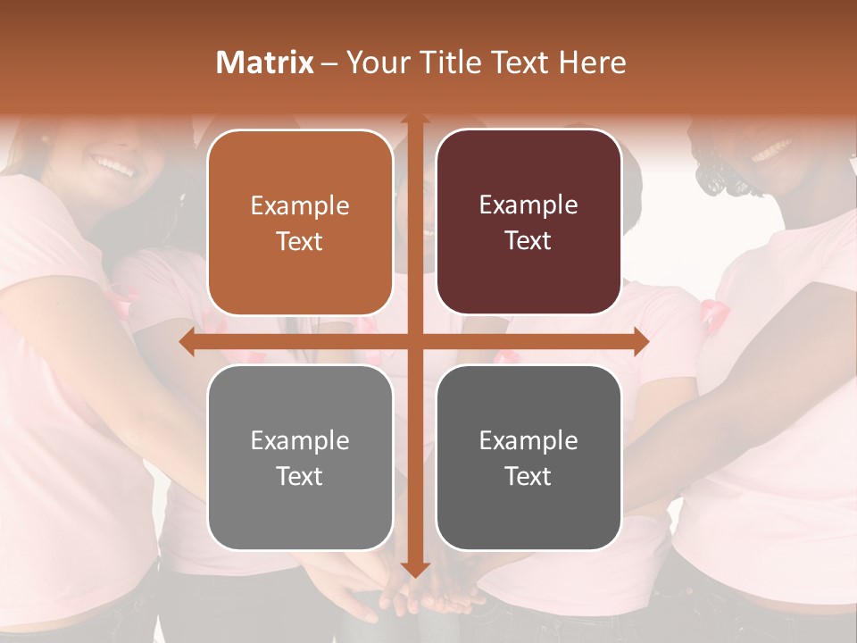 Concept Hands Caucasian PowerPoint Template