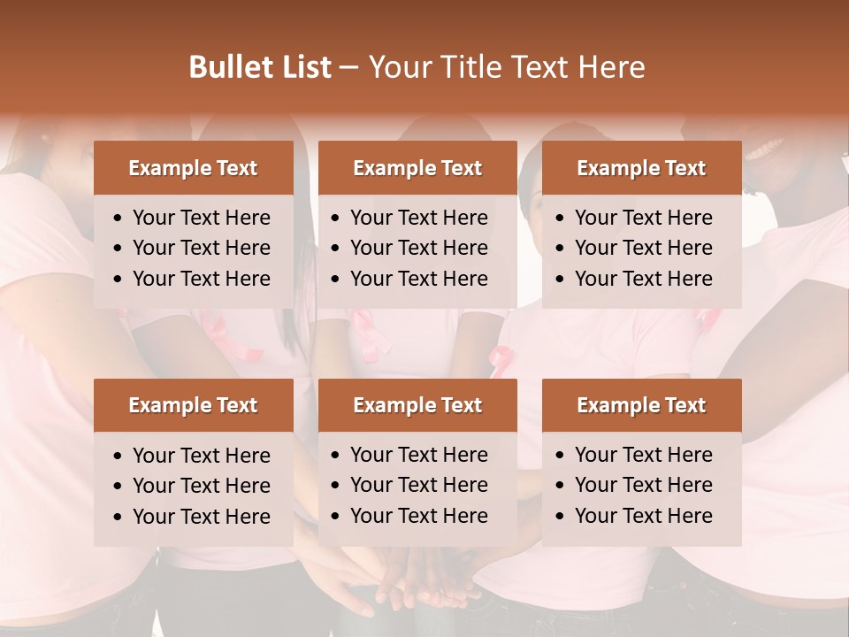 Concept Hands Caucasian PowerPoint Template