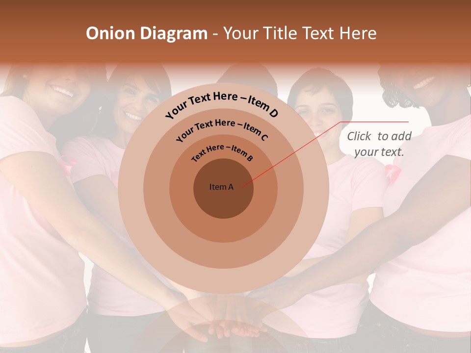 Concept Hands Caucasian PowerPoint Template