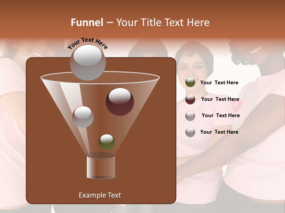Concept Hands Caucasian PowerPoint Template