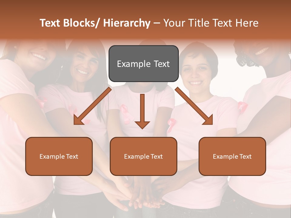 Concept Hands Caucasian PowerPoint Template