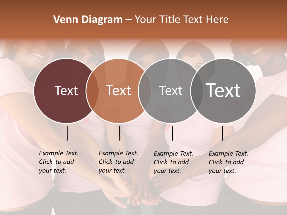 Concept Hands Caucasian PowerPoint Template