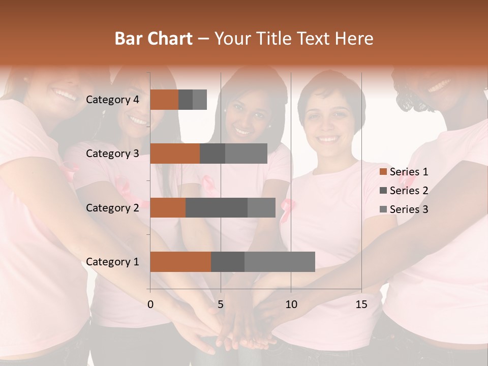 Concept Hands Caucasian PowerPoint Template