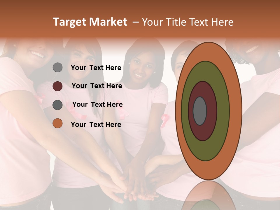 Concept Hands Caucasian PowerPoint Template