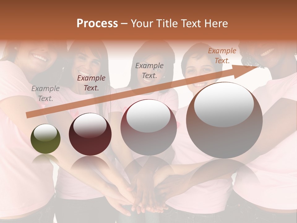 Concept Hands Caucasian PowerPoint Template