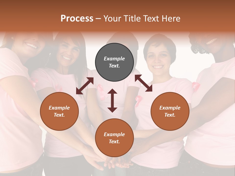 Concept Hands Caucasian PowerPoint Template