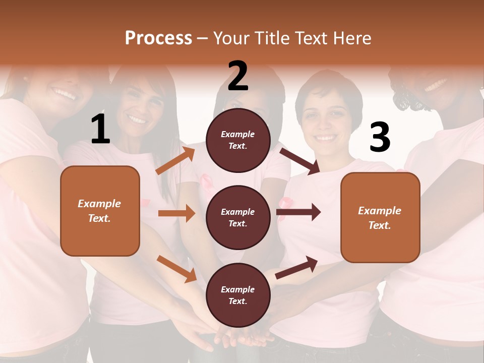 Concept Hands Caucasian PowerPoint Template