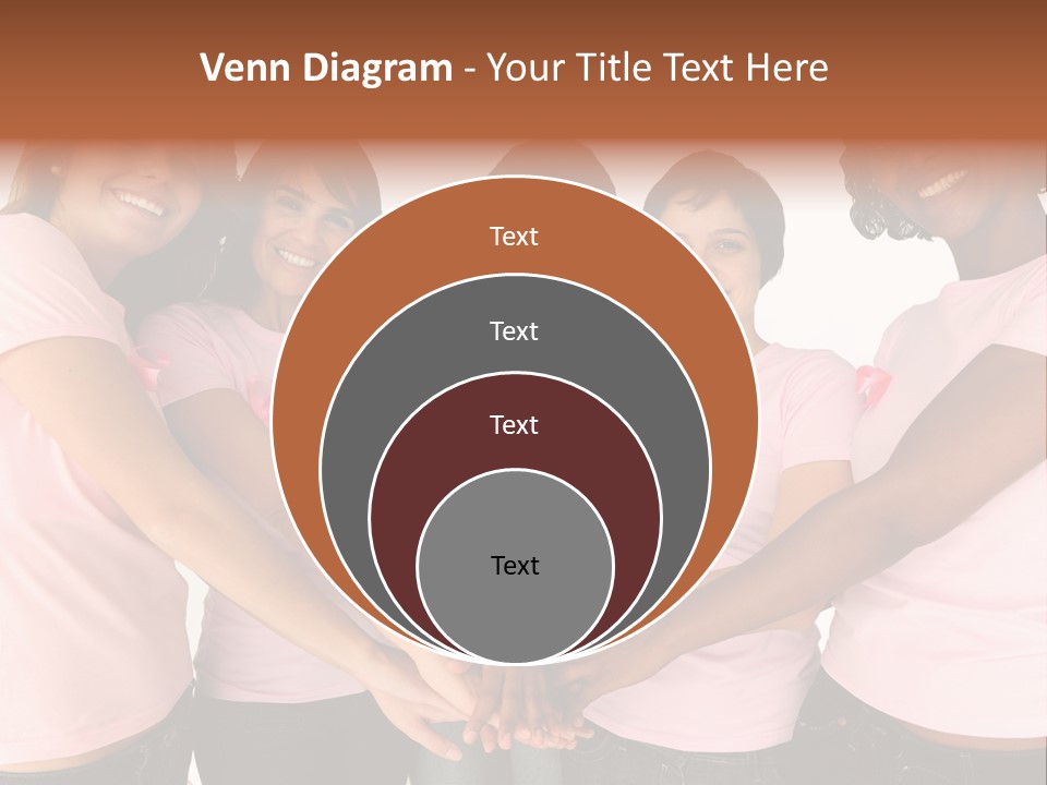 Concept Hands Caucasian PowerPoint Template