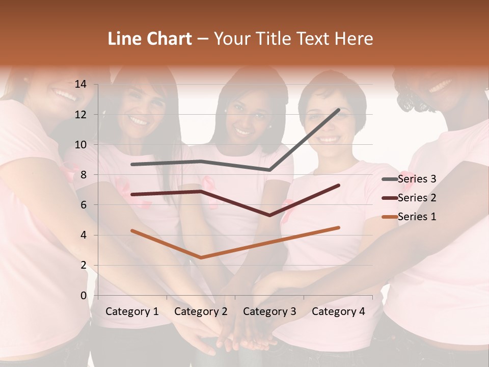 Concept Hands Caucasian PowerPoint Template