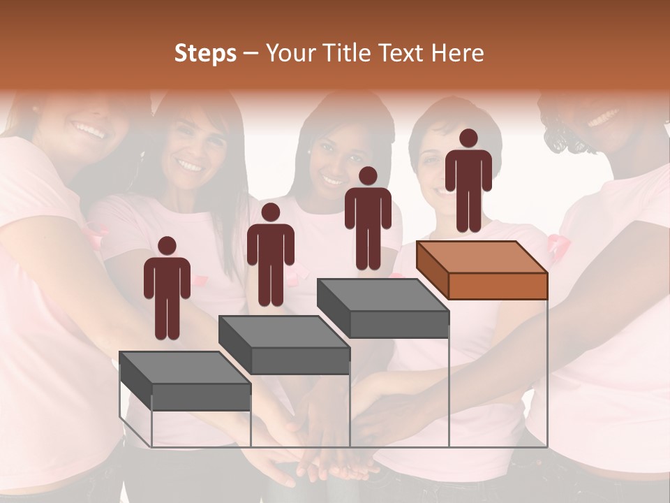 Concept Hands Caucasian PowerPoint Template