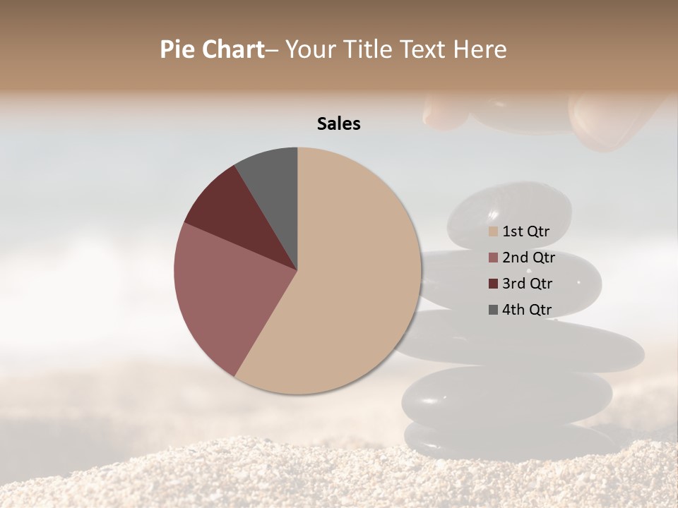 Stability Wave Hand PowerPoint Template