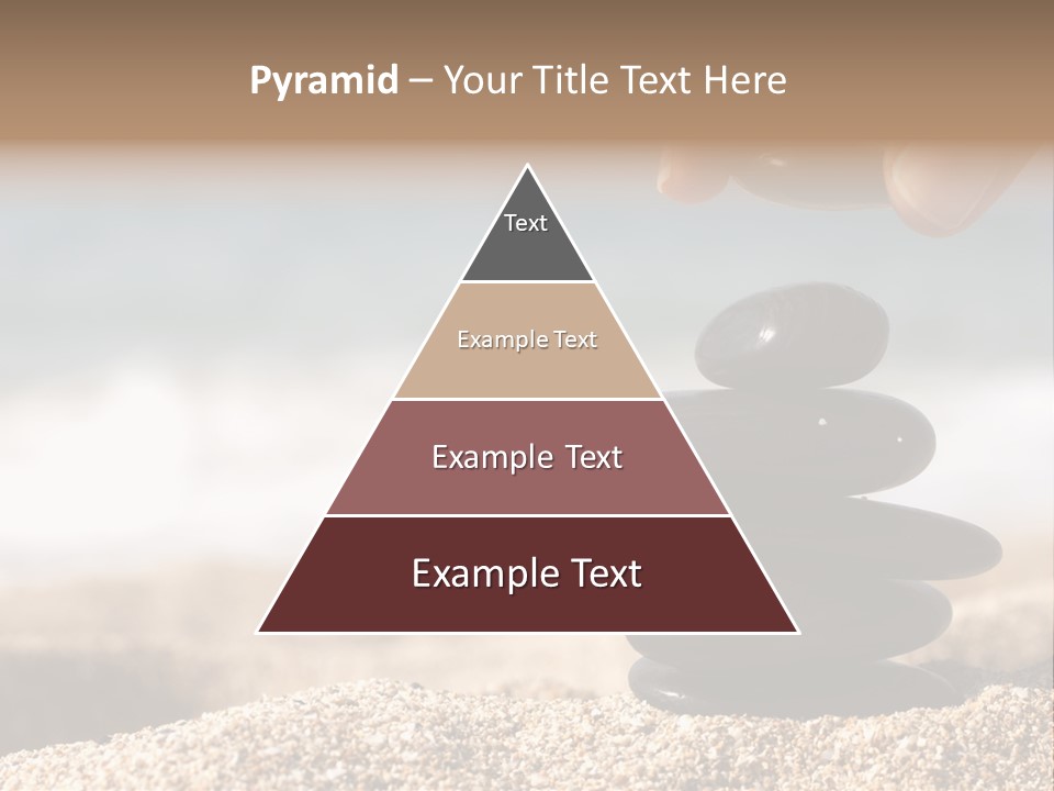 Stability Wave Hand PowerPoint Template