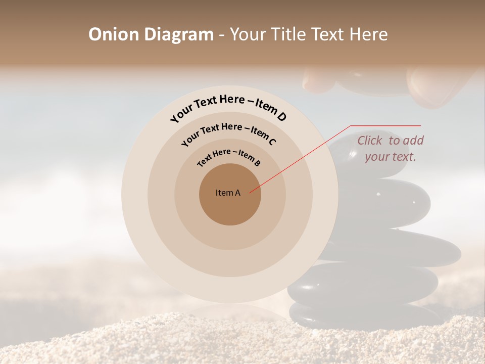 Stability Wave Hand PowerPoint Template