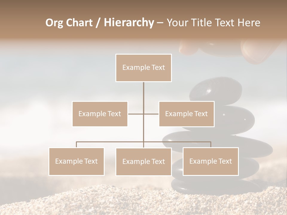 Stability Wave Hand PowerPoint Template