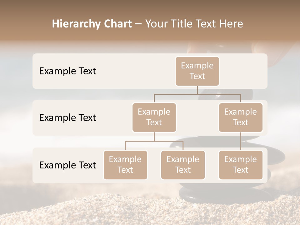 Stability Wave Hand PowerPoint Template