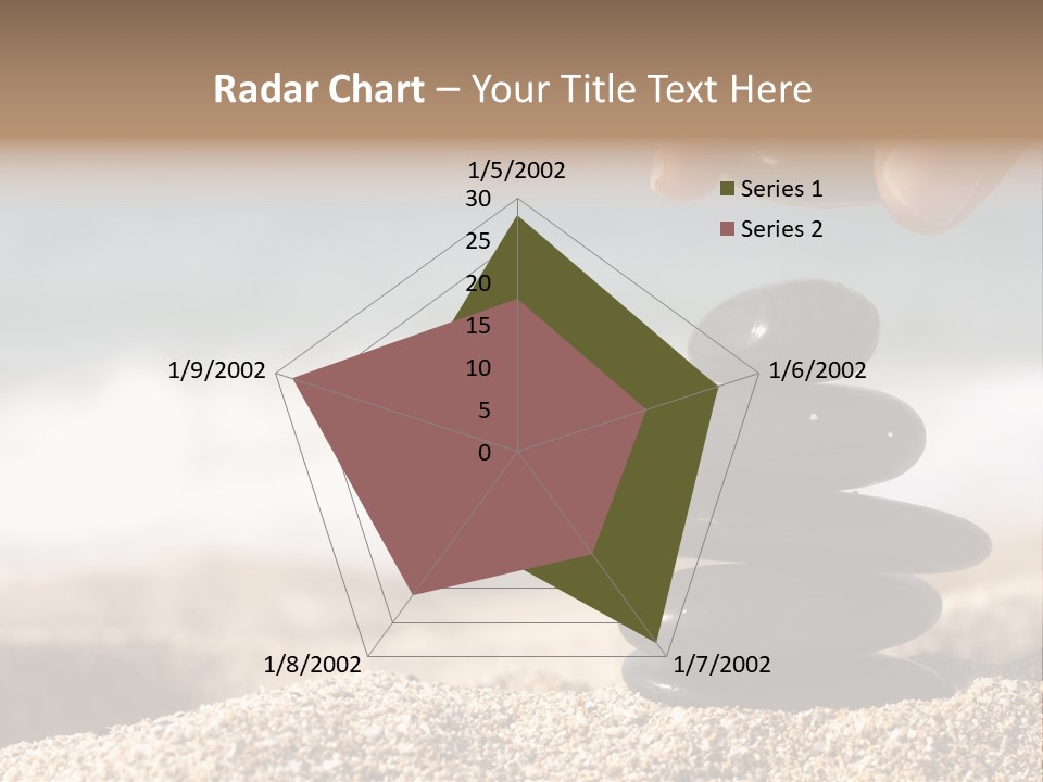 Stability Wave Hand PowerPoint Template