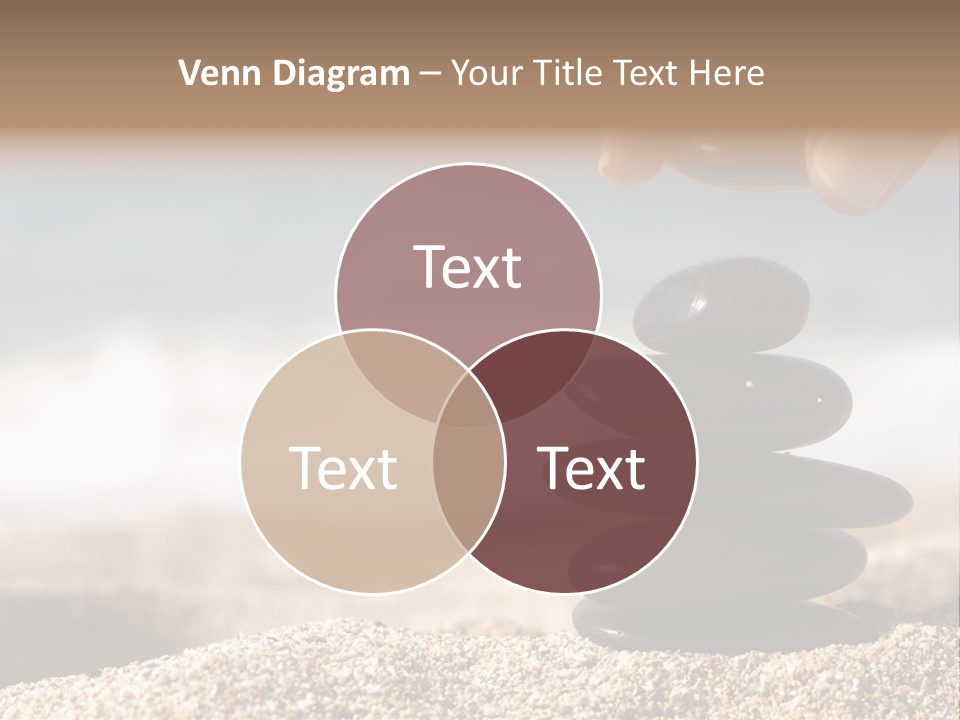 Stability Wave Hand PowerPoint Template