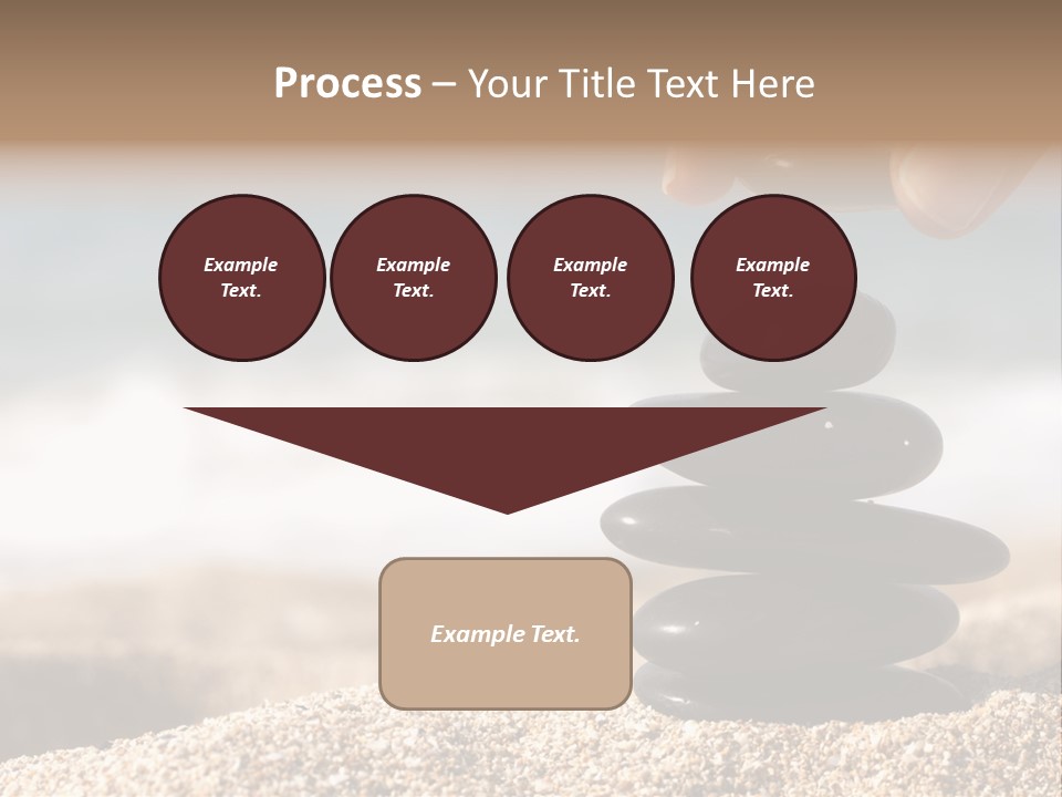 Stability Wave Hand PowerPoint Template