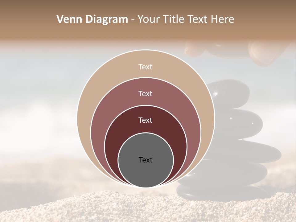 Stability Wave Hand PowerPoint Template